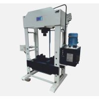 H Frame Hydraulic Press 2in1 Manual Electric | Dual Operation 15-150 Ton Versatile Machine for Workshop Stamping, Press Fitting & Fabrication Work.